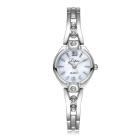 Luxury Lvpai Women Watches Quartz Analog Clock Gold Solver Stainless Steel Rhinestone Crystal Wrist Watch Relogio CF