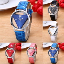 Luxury Rhinestone Bracelet Women Watch Triangle Unique Style Quartz Watch Women Relogio Feminino Montre Reloj Mujer CF