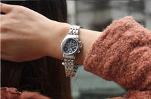 Luxury Watch Women QuartzWatch Reloj mujer Ladies Watches Stainless Steel Quartz Relogio Clock CF