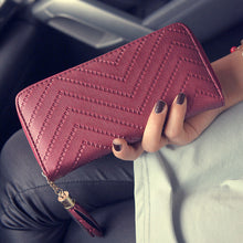 Luxury women's purse wallets PU leather designer wallet lady zipper casual women purses CF