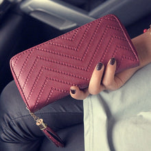 Luxury women's purse wallets PU leather designer wallet lady zipper casual women purses CF