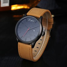 Lvpai Men Watches Top Luxury Military Army Minimalist Connotation PU Leather Band Relogio Masculino CF