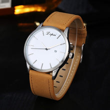 Lvpai Men Watches Top Luxury Military Army Minimalist Connotation PU Leather Band Relogio Masculino CF