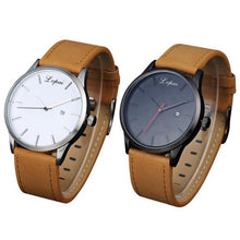 Lvpai Men Watches Top Luxury Military Army Minimalist Connotation PU Leather Band Relogio Masculino CF