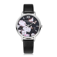 Lvpai Women Watches Butterflies Flocked To Pattern Dress Elegant Clock Watch Relogio Feminino CF