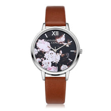 Lvpai Women Watches Butterflies Flocked To Pattern Dress Elegant Clock Watch Relogio Feminino CF