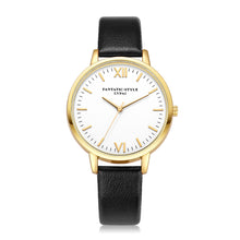 Lvpai Women Watches Relogio Feminino Retro Design PU Leather Band Elegant Dress Clock Analog Quartz Watch CF
