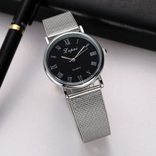 Lvpai Watches Women Men Bracelet Watch Silver Mesh Band Wristwatches Casual Simple Electronic Clock Relojes CF