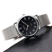 Lvpai Watches Women Men Bracelet Watch Silver Mesh Band Wristwatches Casual Simple Electronic Clock Relojes CF