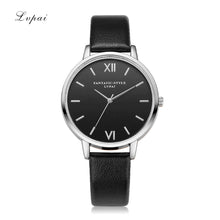 Lvpai Watches Women Retro Design Relogio Feminino PU Leather Band Analog Quartz Wrist Watch Dress Clock CF