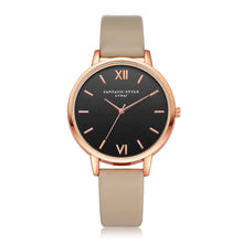 Lvpai Wathces Women Relogio Feminino Elegant Dress Clock Retro Design PU Leather Band Analog Quartz Wrist Watch CF