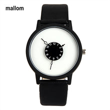 Mallom Watches Women Dress Clock PU Leather Band Analog Quartz Wrist Watch Relogio Feminino CF