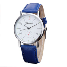 Malloom Geneva Watches Women Retro Design Dress Clock PU Leather Band Analog Quartz Watch Relogio Feminino CF