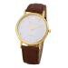 Malloom Geneva Women Watches Dress Clock PU Leather Band Analog Quartz Wrist Watch Relogio Feminino CF