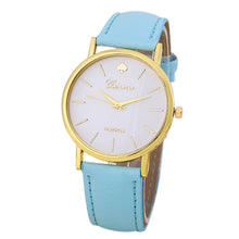 Malloom Geneva Women Watches Dress Clock PU Leather Band Analog Quartz Wrist Watch Relogio Feminino CF