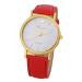 Malloom Geneva Women Watches Dress Clock PU Leather Band Analog Quartz Wrist Watch Relogio Feminino CF