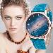 Malloom Watches Woman Rhinestone Crystal Dress Clock Retro Design PU Leather Band Quartz Watch Relogio Feminino CF
