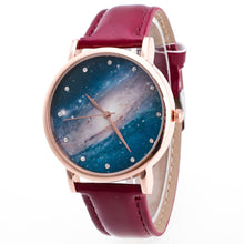 Malloom Watches Woman Rhinestone Crystal Dress Clock Retro Design PU Leather Band Quartz Watch Relogio Feminino CF