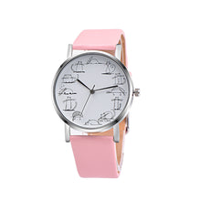 Malloom Watches Women Dress Clock Retro Design Cartoon Cat PU Leather Band Analog Quartz Watch Relogio Feminino CF