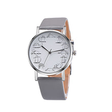 Malloom Watches Women Dress Clock Retro Design Cartoon Cat PU Leather Band Analog Quartz Watch Relogio Feminino CF