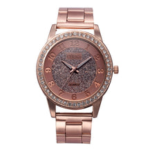 Malloom Watches Women Men Rhinestone Bracelet Dress Clock Stainless Steel Band Analog Watch Relogio Feminino CF