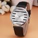 Malloom Watches Womens Retro Design PU Leather Dress Clock Band Analog Quartz Wrist Watch Relogio Feminino CF