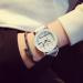 Malloom Lovers Watches Men Women Top Luxury Clock PU Leather Band Quartz Analog Wrist Watch Relogio CF
