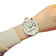 Malloom Lovers Watches Men Women Top Luxury Clock PU Leather Band Quartz Analog Wrist Watch Relogio CF