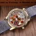 Malloom Watches Women Braided Band Rhinestone Bracelet Dress Clock Analog Quartz Watch Relogio Feminino CF