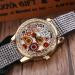 Malloom Watches Women Braided Band Rhinestone Bracelet Dress Clock Analog Quartz Watch Relogio Feminino CF