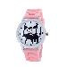 Malloom Watches Women Kitty Cat Pattern Silicone Band Dress Clock Relogio Feminino Quartz Movement Watch CF
