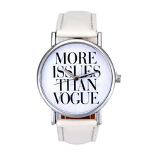 Malloom Women Watches Relogio Feminino Letter Pattern Dress Clock PU Leather Band Analog Quartz Watch CF