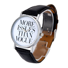Malloom Women Watches Relogio Feminino Letter Pattern Dress Clock PU Leather Band Analog Quartz Watch CF