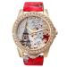 Malloom Women Watches Rhinestone Crystal Dress Clock Tower Pattern PU Leather Band Quartz Watch Relogio Feminino CF