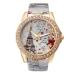Malloom Women Watches Rhinestone Crystal Dress Clock Tower Pattern PU Leather Band Quartz Watch Relogio Feminino CF