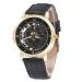 Mechanical Watch Men Top Luxury Relogio Masculino Military Army Clock PU Leather Analog Quartz Neutral Clock CF