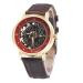 Mechanical Watch Men Top Luxury Relogio Masculino Military Army Clock PU Leather Analog Quartz Neutral Clock CF