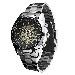 Men Watch Stainless Steel Skeleton Automatic Mechanical Steampunk Wrist Watches Military Relogio Masculino CF
