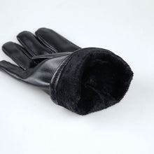 Men Warm Gloves Cashmere Leather Gloves Driving Waterproof Mitten Casual Outdoor Gloves & Mittens CF