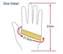 Men Warm Gloves Cashmere Leather Gloves Driving Waterproof Mitten Casual Outdoor Gloves & Mittens CF