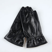 Men Warm Gloves Cashmere Leather Gloves Driving Waterproof Mitten Casual Outdoor Gloves & Mittens CF