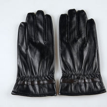 Men Warm Gloves Cashmere Leather Gloves Driving Waterproof Mitten Casual Outdoor Gloves & Mittens CF
