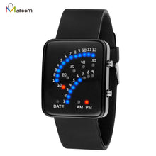 Men Women Electronic LED Digital Watches Luxury Futuristic Japanese Style Multicolor Relogio Masculino CF