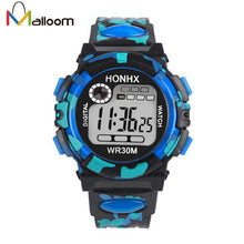 Multifunction Digital Watch Kids Child Boy Girl Malloom Top Luxury Relogio Montre Electronic Watches CF