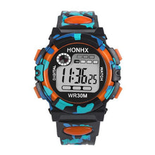 Multifunction Digital Watch Kids Child Boy Girl Malloom Top Luxury Relogio Montre Electronic Watches CF