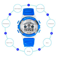 Multifunction Digital Watches Mens Boys Malloom Top Luxury LED Alarm Date Clock Relogio Masculino CF