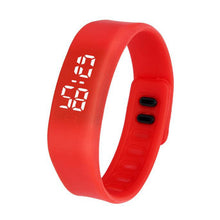 Multifunction LED Digital Watch Malloom Rubber Bracelet Watch Dress Clock Relogio Feminino CF