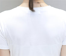 NEVER letter Print tshirt Sequined New  Fashion Korean Short Sleeve T-shirts Plus Size Female t shirts Women Tops 72586 SM6