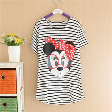 NEW Striped Printed Anchor owl lip women T-shirts short Sleeve t shirts Stretch Cotton tees tops 4185 SM6