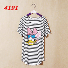 NEW Striped Printed Anchor owl lip women T-shirts short Sleeve t shirts Stretch Cotton tees tops 4185 SM6
